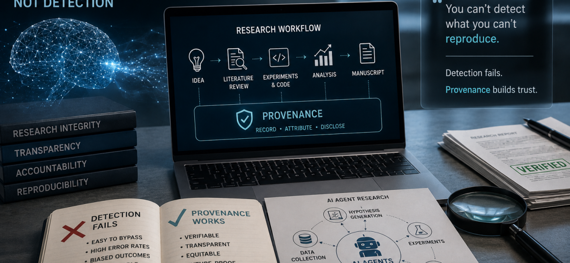 The Detection Trap AI Agents, Research Integrity, and the Case for Provenance_Article Image